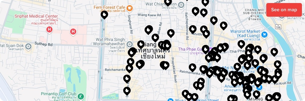 Chiang Mai Map